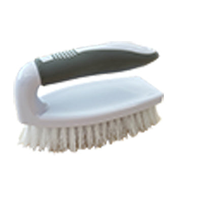 HomePointe Poly Fiber Iron Shaped Scrub Brush