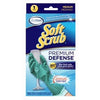 Premium Defense Rubber Gloves, Medium