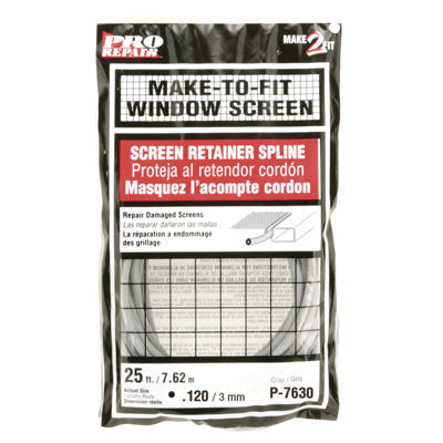 Prime-Line Screen Retainer Vinyl Spline .12