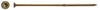 Big Timber Extra Long Bronze Flat Head Screws #14 x 8”