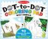 Melissa & Doug ABC 123 Dot-to-Dot Coloring Pad - Wild Animals