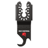 Freud America Diablo Universal Fit High Carbon Steel Oscillating Hook Knife Blade for Multi-Materials