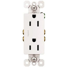 10-Pack White 15-Amp 125-Volt Decorator Outlet