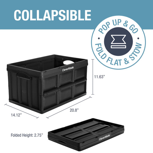 CleverMade Collapsible Storage Bin