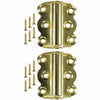 Self-Closing Storm Door Hinges, 2-3/4 In., Brass