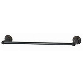 Vintage Towel Bar, Brushed Bronze, 18-In.