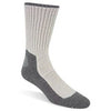Work Socks, Anti-Microbial, Gray, Men's Medium, 2-Pk.