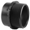ABS/DWV Fitting Adapter, Spigot x MIP, 2-In.