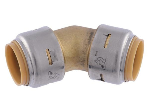 Sharkbite Max Brass Push 45-Degree Elbow