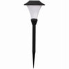 Fusion Solar Path Lights Black Plastic