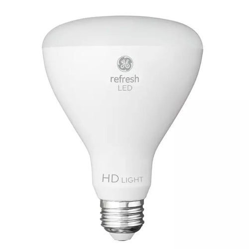 GE Refresh HD LED 65 Watt Replacement, Daylight, BR30 Indoor Floodlight Bulbs