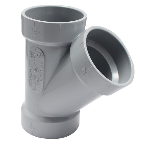 Genova Products PVC DWV Fittings WYE