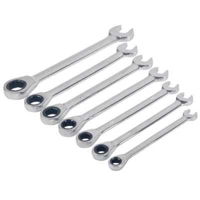 Master Mechanic 7-Pc. Ratcheting Wrench Set Metric