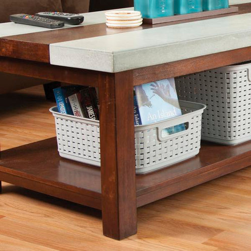 Sterilite Short Weave Basket