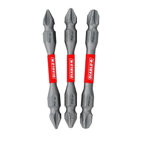 Diablo Double-Ended Phillips Drive Bit Set (3-pc)
