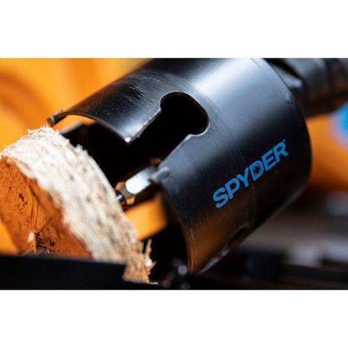 Spyder 600041CF 3-3/4 Tungsten Carbide Tipped (TCT) Non-Arbored Hole Saw Rapid Core Eject®