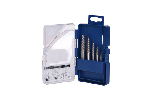 Century Drill And Tool 5 Piece Spiral Screw Extractor Set