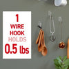 Command™ Clear Small Wire Hooks