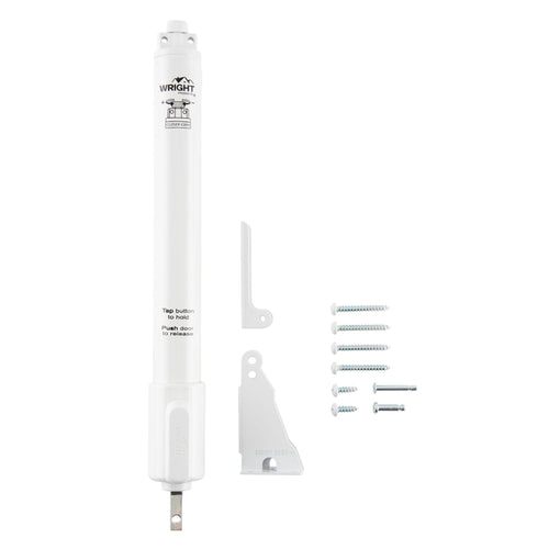 Wright Products Standard Duty Pneumatic Screen and Storm Door Closer with EZ-HOLD