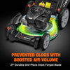 Senix 21 140cc 4-Cycle Briggs & Stratton Engine Gas Push Lawn Mower with 3-in-1 Mulching, Bagging, Side Discharge