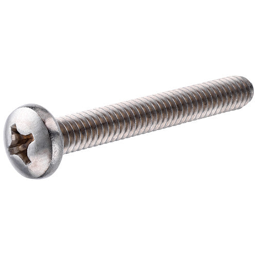 Hillman 18-8 Stainless Steel Pan Head Phillips Machine Screw #6-32 x 1