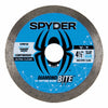 Spyder 4-1/2 Wet/Dry Continuous Diamond Saw Blade Diamond Bite™