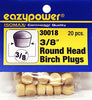 Eazypower 3/8 Round Head Plugs