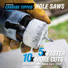 Spyder 3-5/8 Tungsten Carbide Tipped (TCT) Non-Arbored Hole Saw Rapid Core Eject®