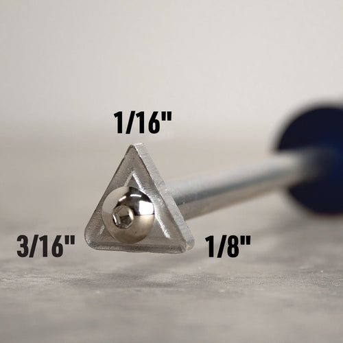 QEP Grout Removal Tool with 3 Durable Carbide Tips