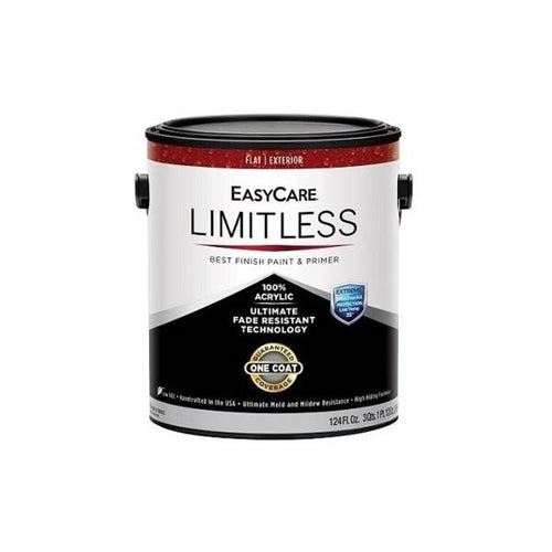 True Value EasyCare Limitless Flat Exterior Paint, White, 1 Gal.