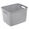Sterilite Tall Weave Basket