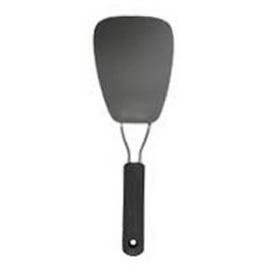 Food Turner, Flexible, Large Black Nylon