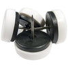 TruGuard Nail-On Cushion Plastic Base Furniture Glides