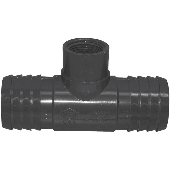 Boshart 1-1/2 In. x 1-1/2 In. x 3/4 In. FIP Combination Polypropylene Insert Tee