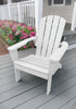 Leigh Country White Poly Resin Adirondack Chair